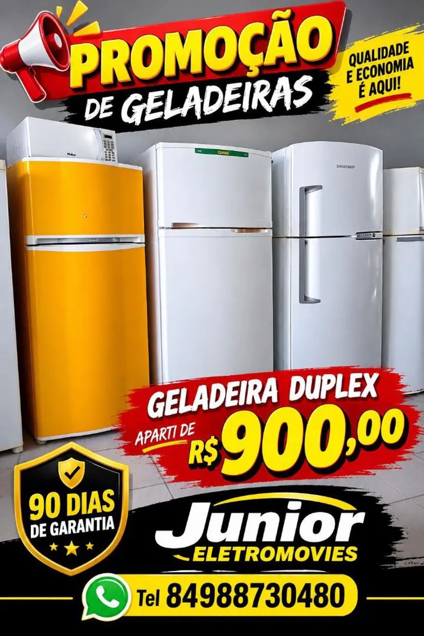 Geladeira duplex 