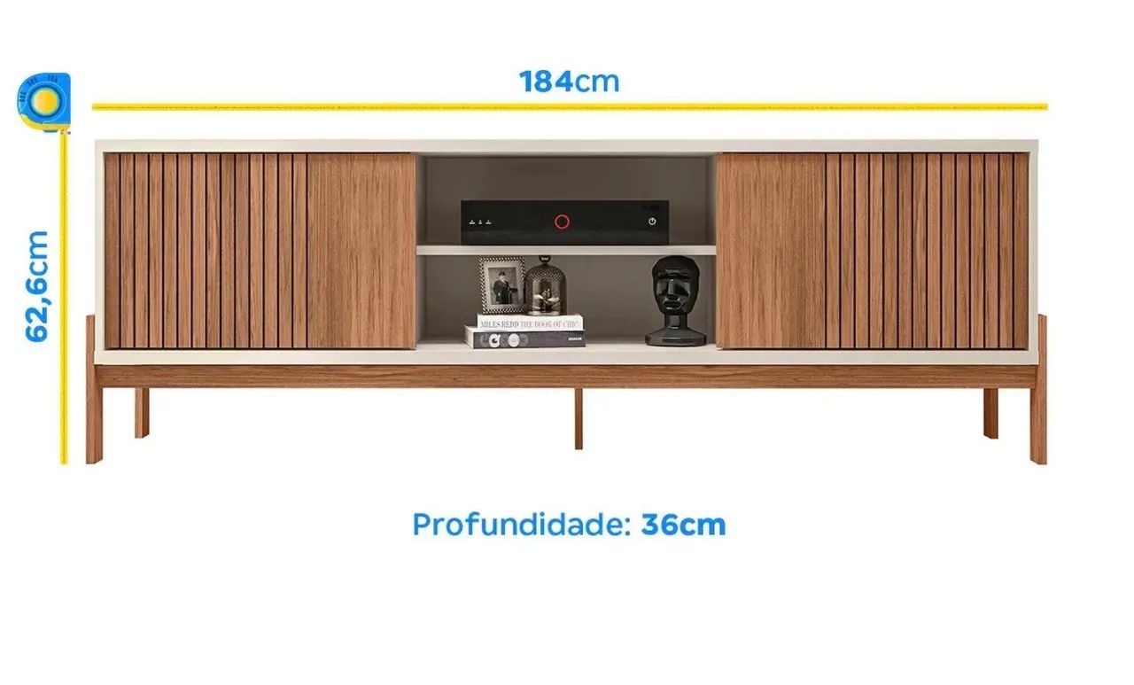 VENDE-SE RACK PARA TV ATÉ 75 POLEGADAS  - Foto 3