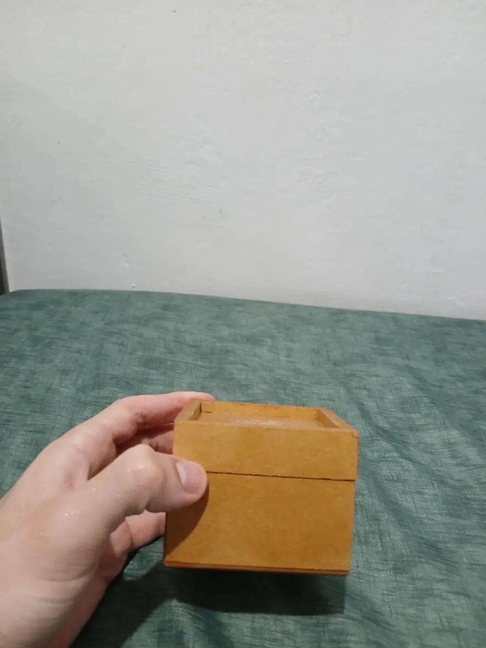 Caixa de Madeira com Dobradiça para Lembrancinha