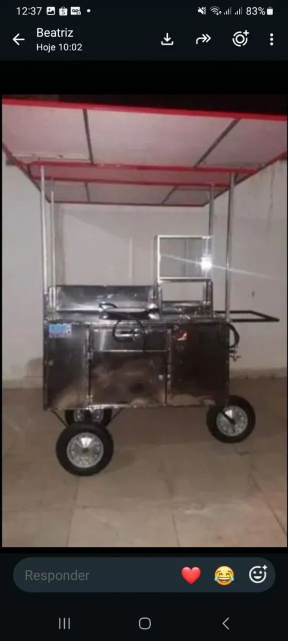 Carrinho de inox - Foto 3