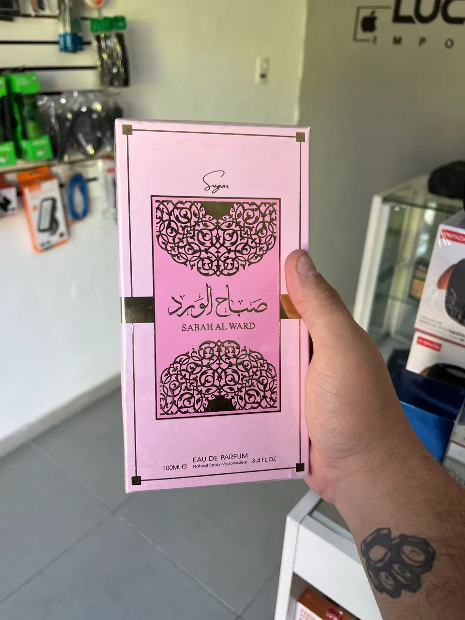 perfume árabe feminino sabahal ward 