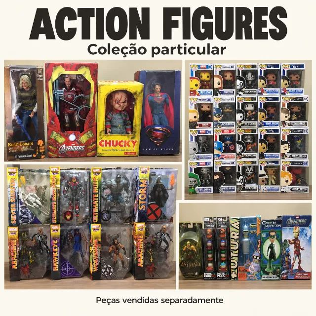 BONECOS COLECIONÁVEIS E ACTION FIGURES