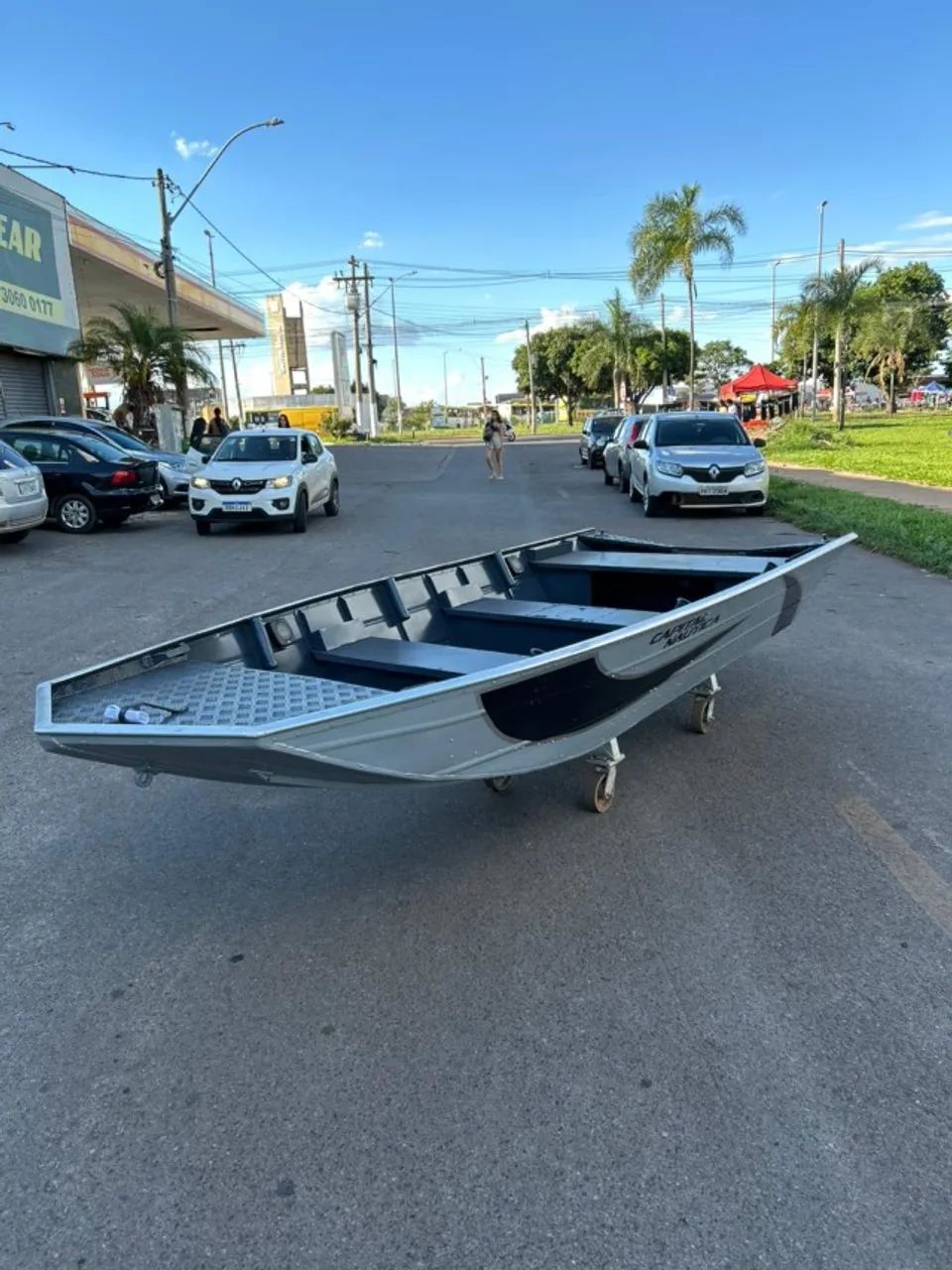 Canoa SOLDADA estrutura robusta entrega rápida - Foto 2