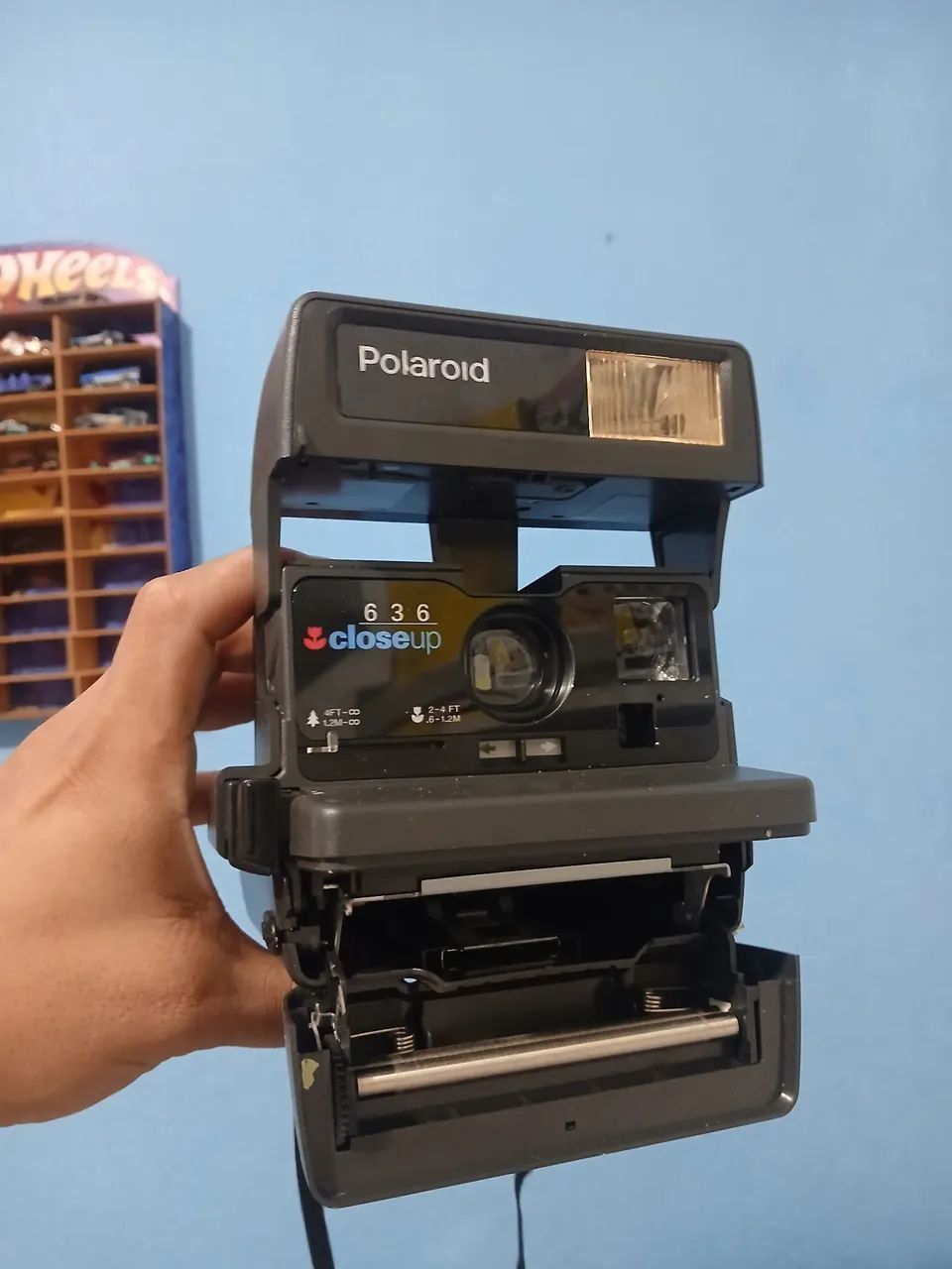 Câmera analógica polaroid 636 closeup  - Foto 3