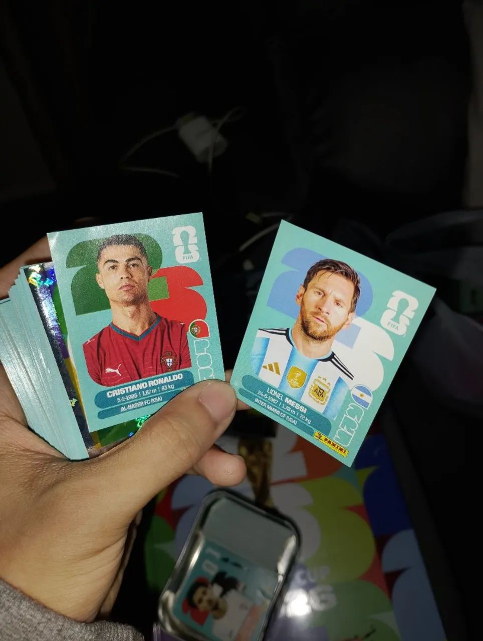  KIT COM 10 Figurinhas da COPA DO MUNDO 2026 - NORMAL, RARA E COCA
