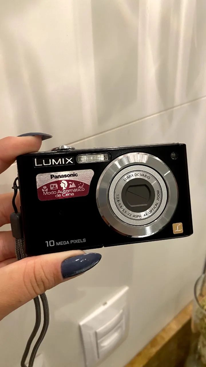 Câmera digital Panasonic Lumix DMC-FS42 - Estilo Vintage / Digicam