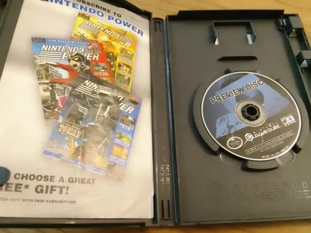 Nintendo GameCube Preview Disk - Original - Completo - Foto 2