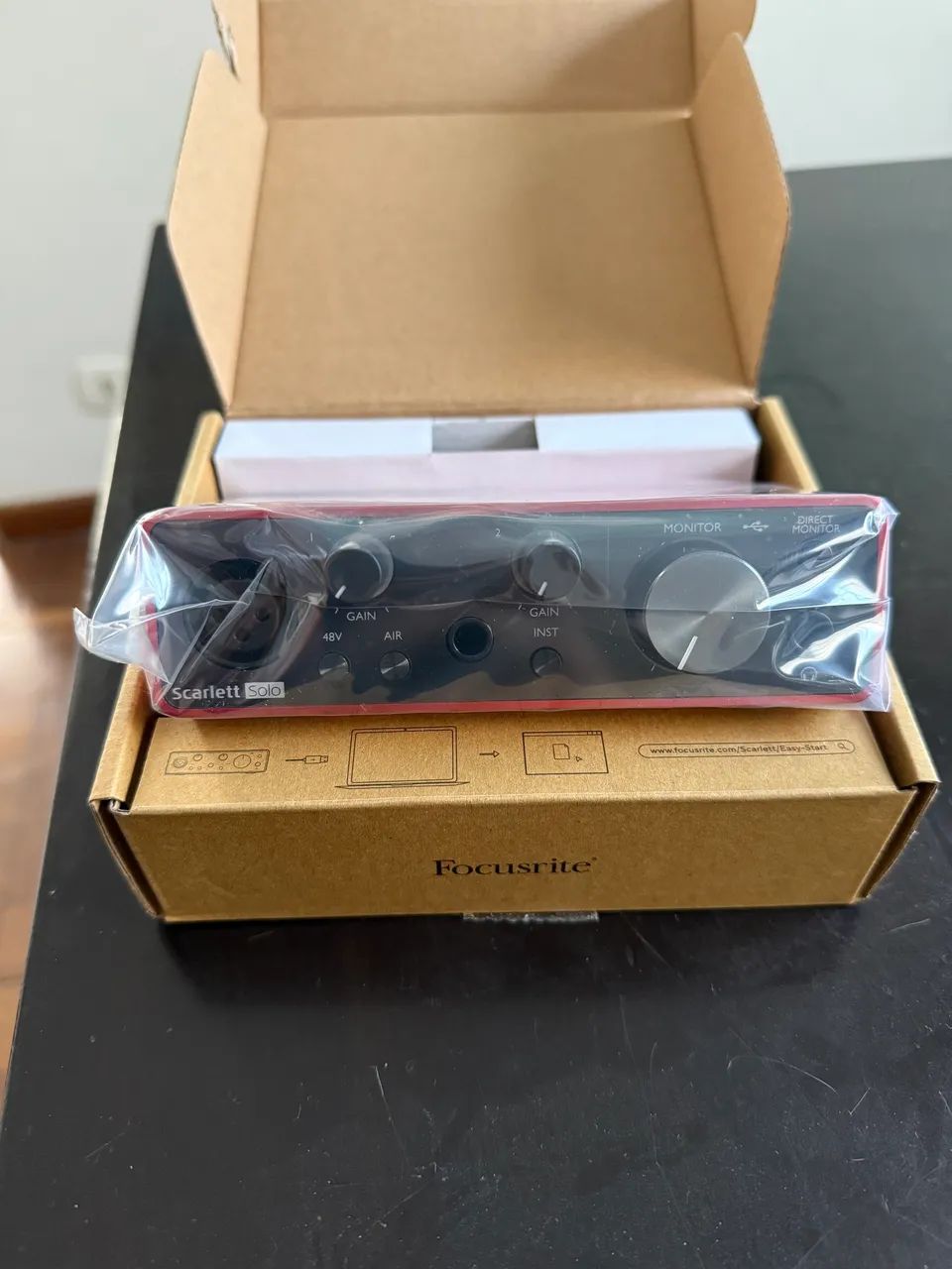 Focusrite Scarlett solo 3a geração usb audio interface - Foto 4
