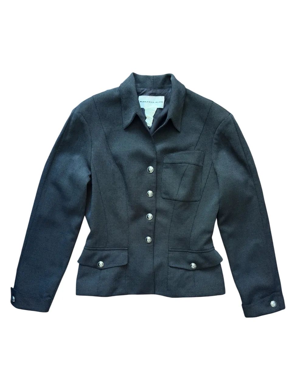 blazer vintage mugler original anos 90 / structured tailoring - Foto 4