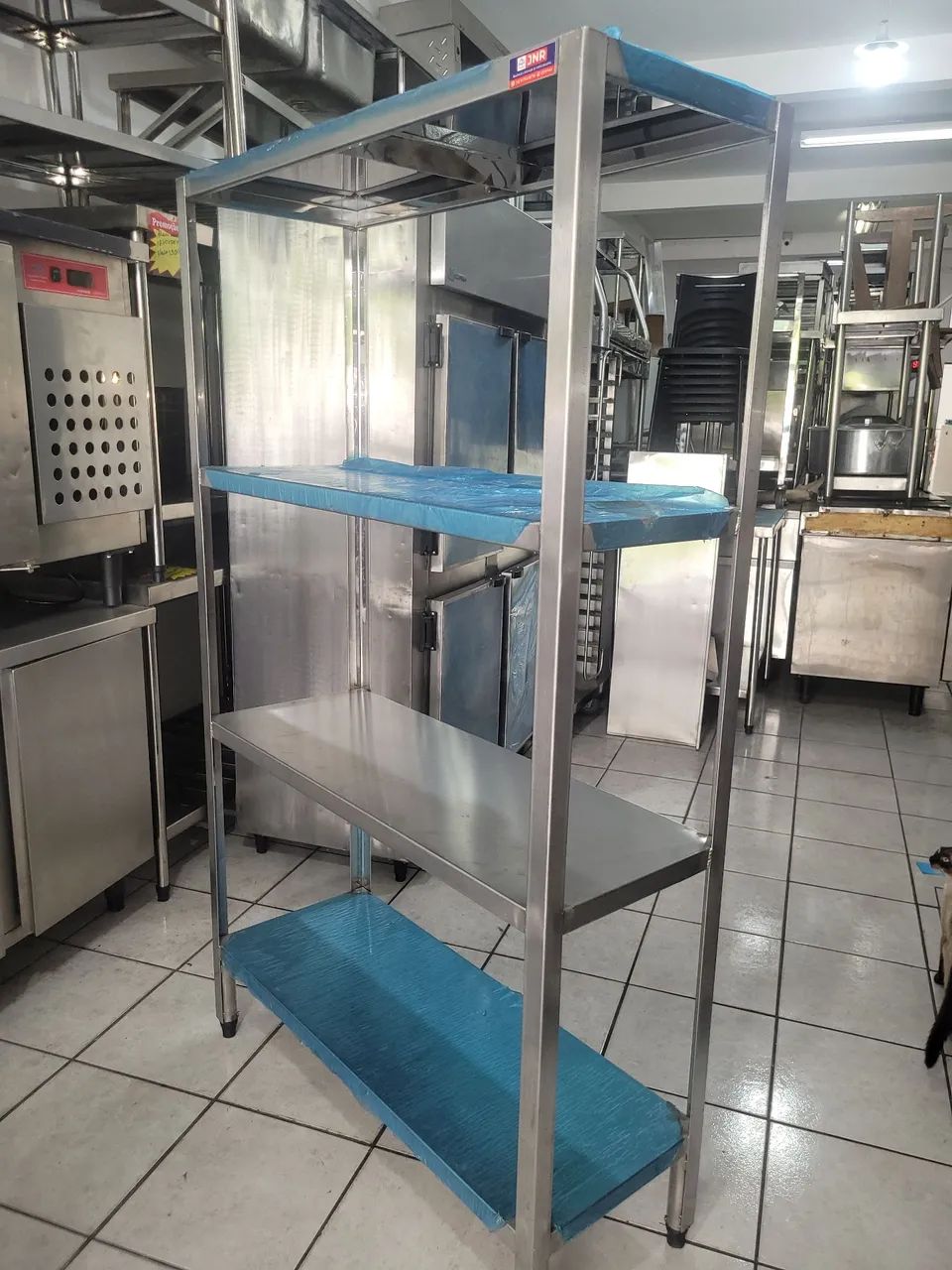 PRATELEIRA INOX COM 4 PLANOS  - Foto 2