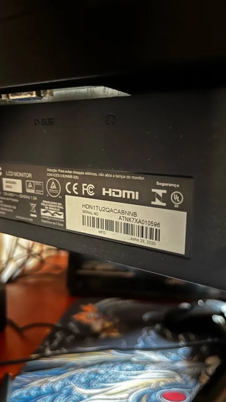 MONITOR AOC HERO 24 Polegadas 144Hz IPS  - Foto 4