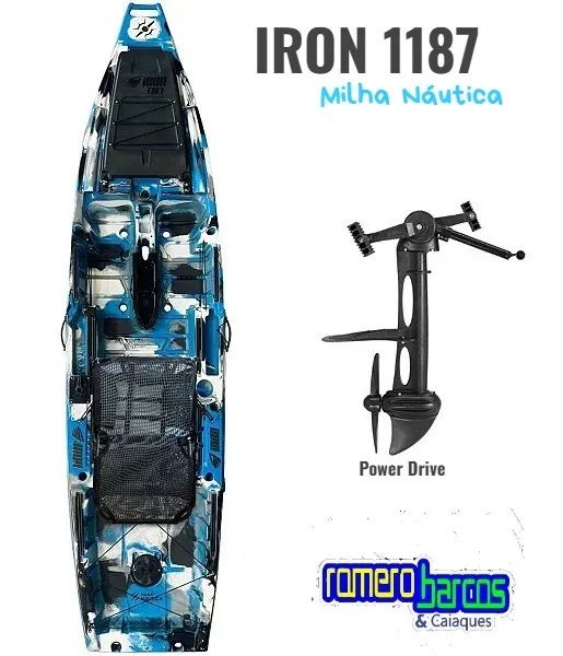 caiaque iron 1187 pronta entrega - Foto 2