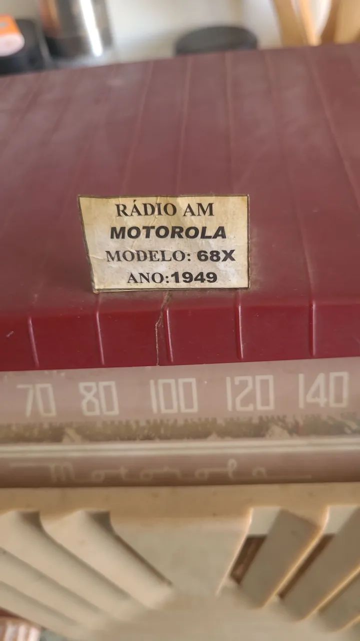 Rádio Motorola modelo 68X de 1949 - Foto 2