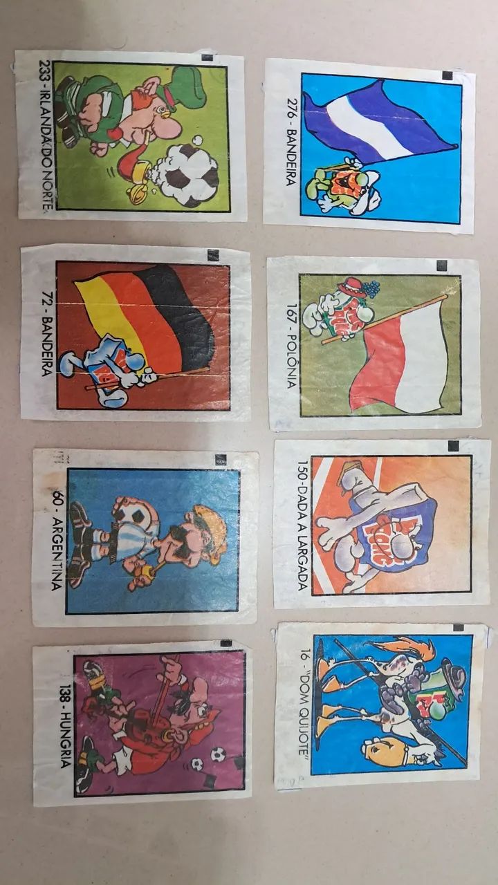 15 FIGURINHAS PING PONG COPA 82 - Foto 2