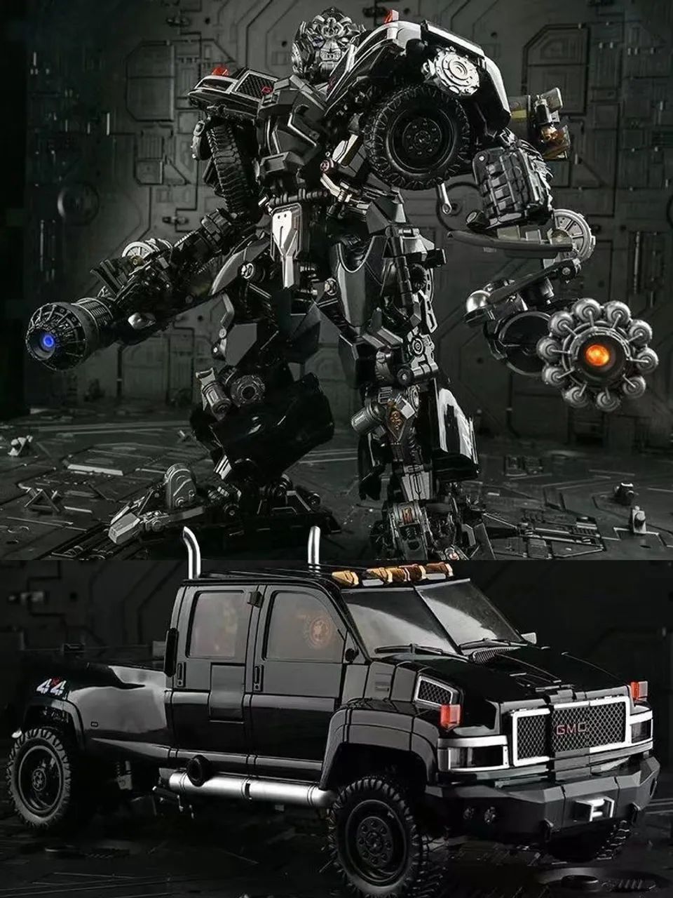 Transformers 2007 Ironhide BMB Ls-09 oversized KO com LED
