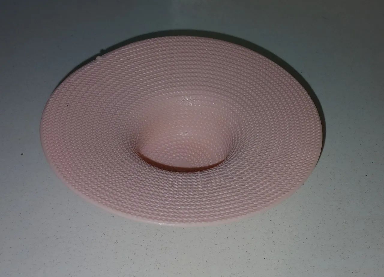ACESSORIO BONECA BARBIE CHAPEU ROSA FEDORA PLASTICO - Foto 2