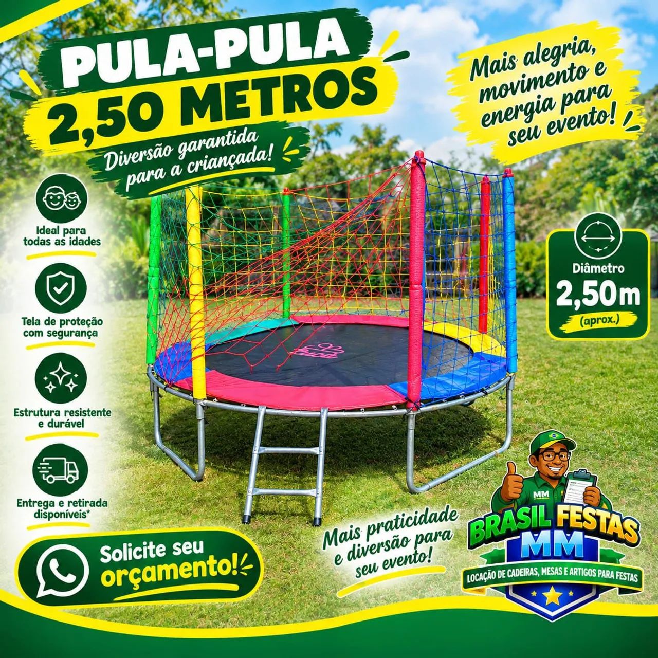 Pula Pula - Aluguel 