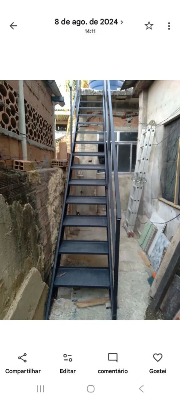 ESCADAS CORRIMÃO GUARDA CORPO  - Foto 2