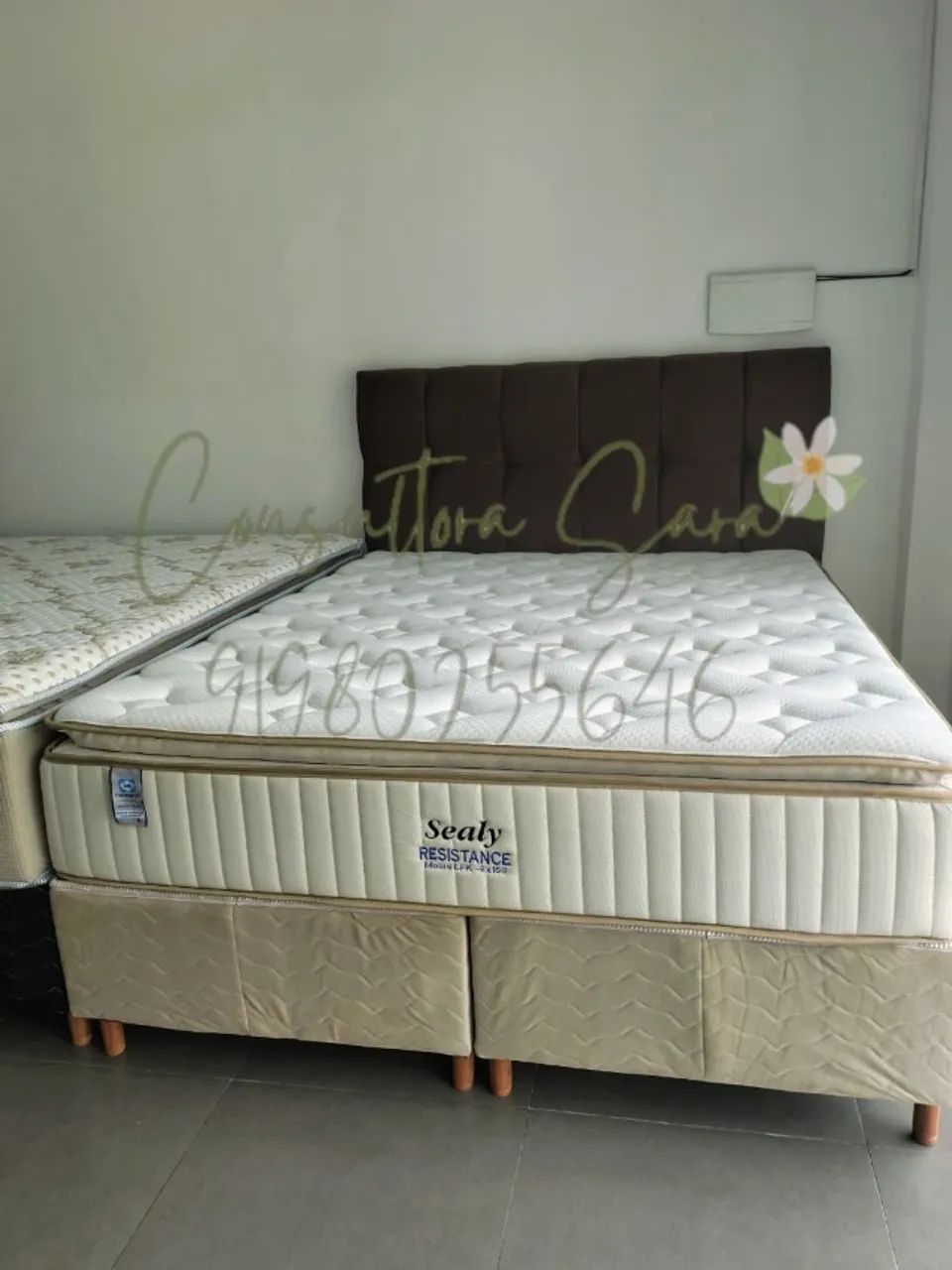 CAMA DE LUXO QUEEN SEALY RESISTANCE - Foto 2