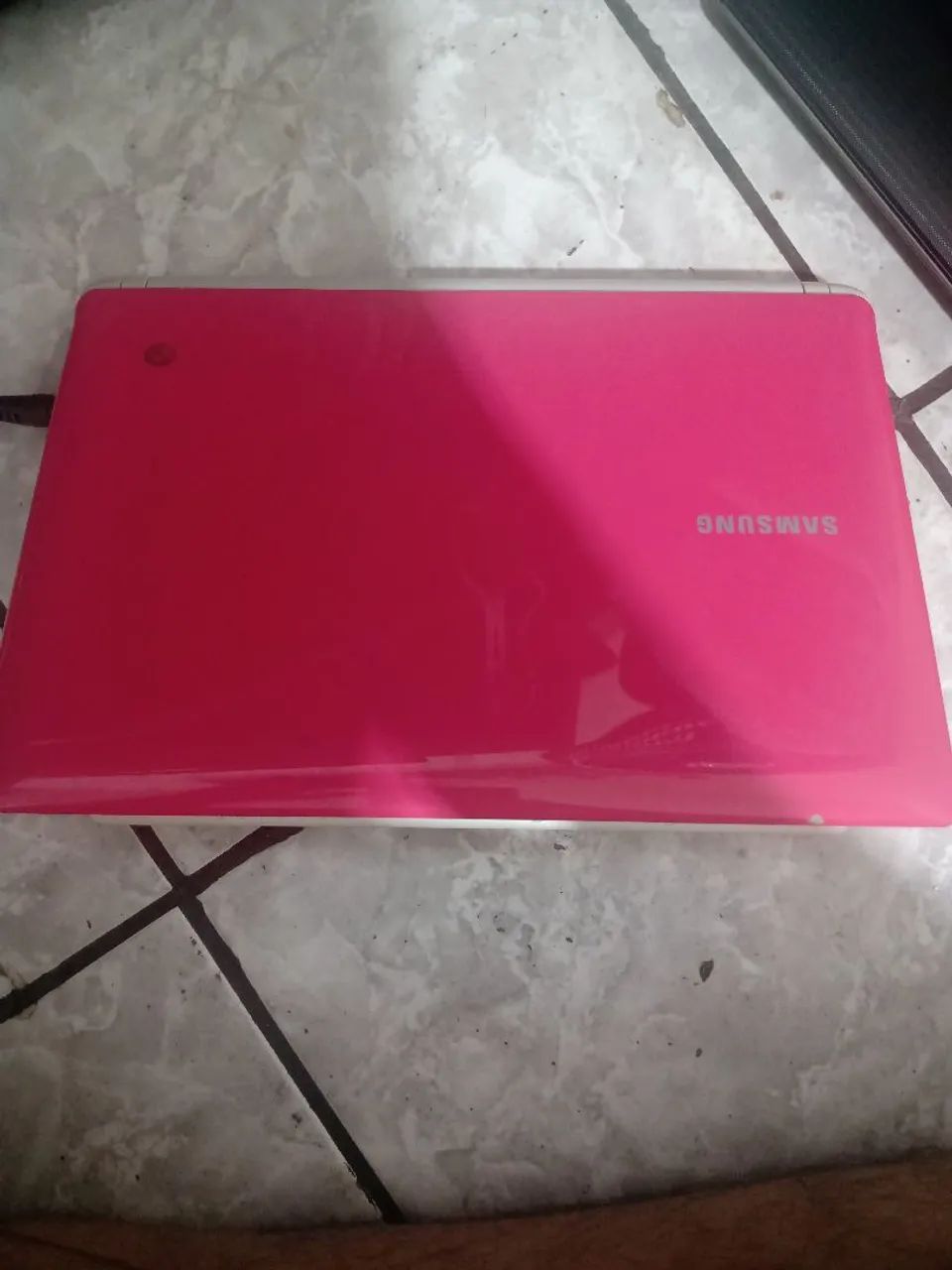 Netbook Samsung rosa funcionando  - Foto 2
