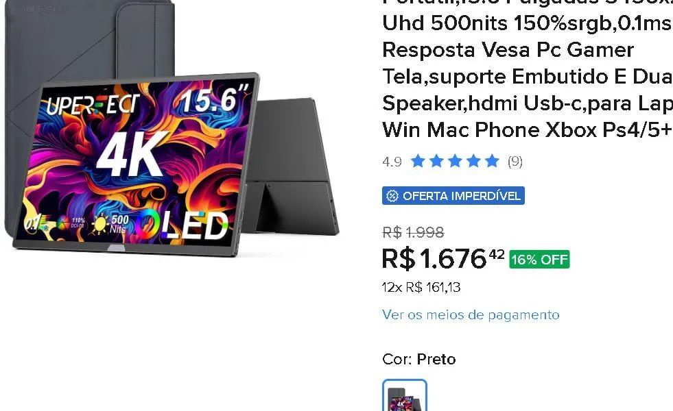 Monitor uperfect oled 4k - Foto 3