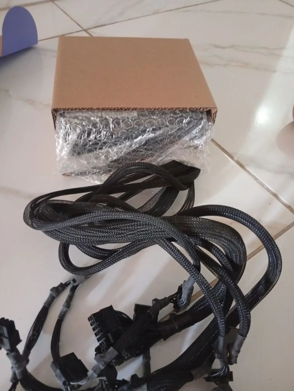 Fonte EVGA 650W Bivolt para PC Gamer - Funcionando Perfeitamente
