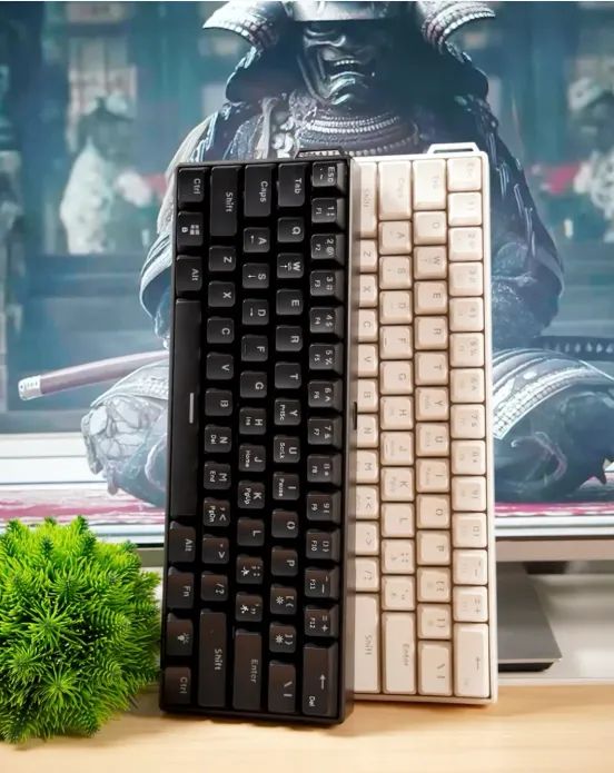 AJAZZ NK61 - Teclado Mecânico 60% Switch Vermelho - Periféricos e