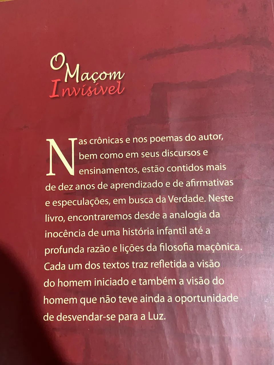 O maçom invisivel - Foto 2