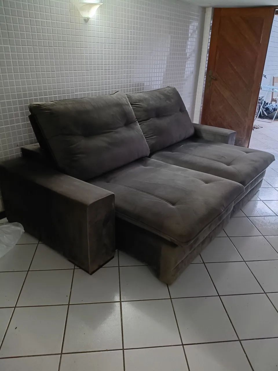 Sofá retrátil 2,47m de largura - Foto 5