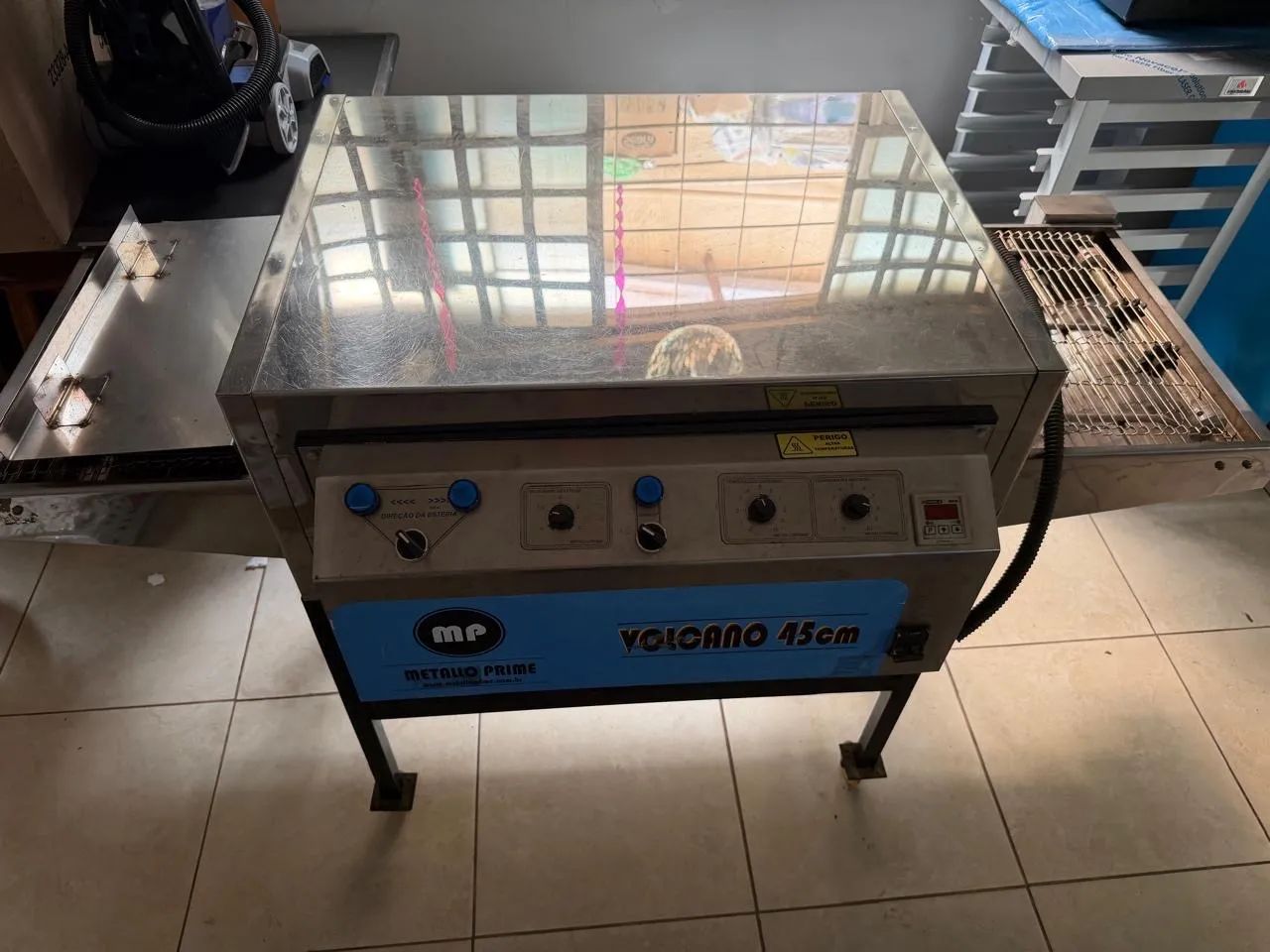 Forno de esteira Volcano 45 metallo prime