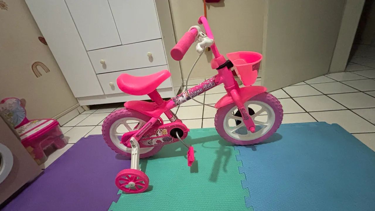 Bicicleta infantil aro 12 - Foto 2