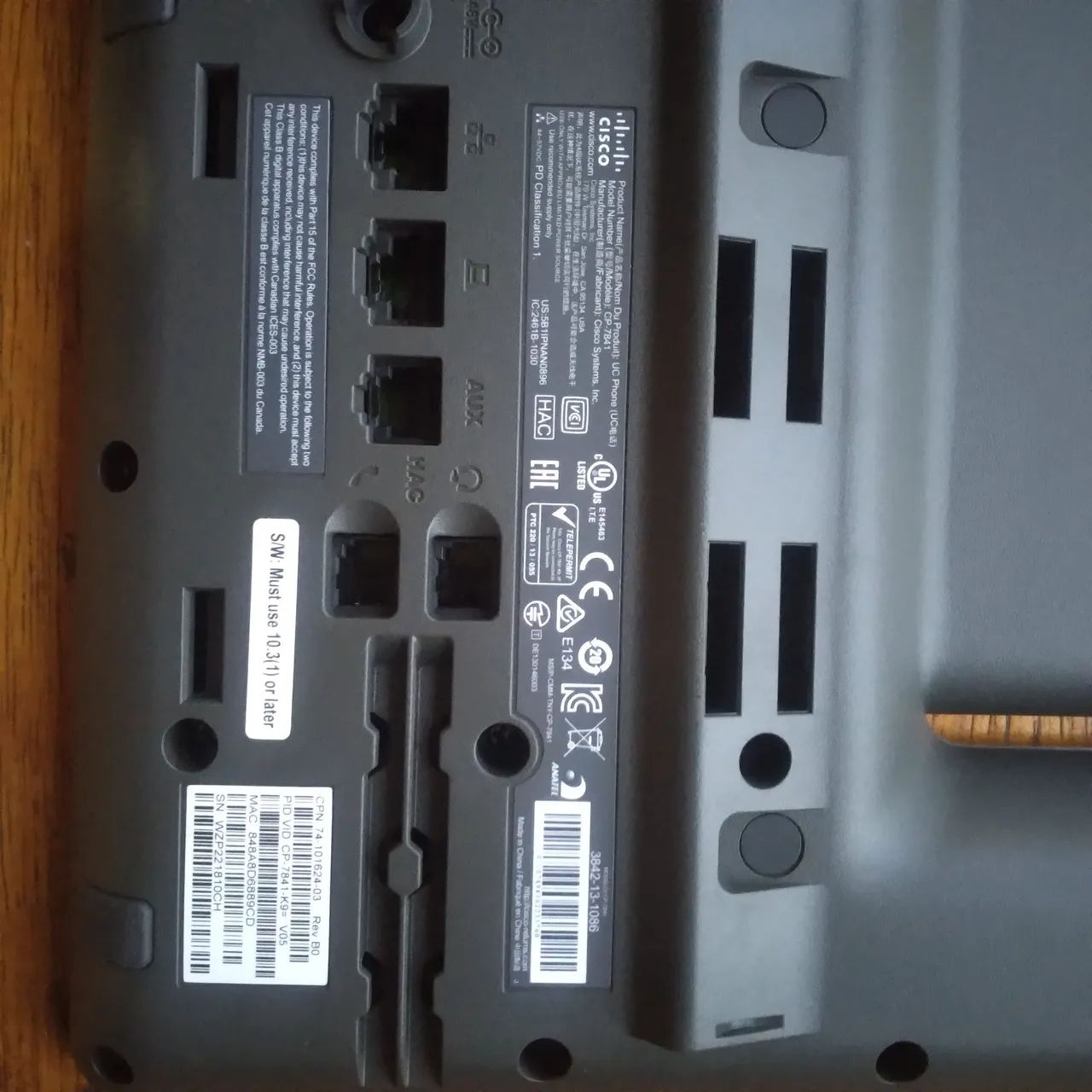 Telefone ip cisco CP 7841