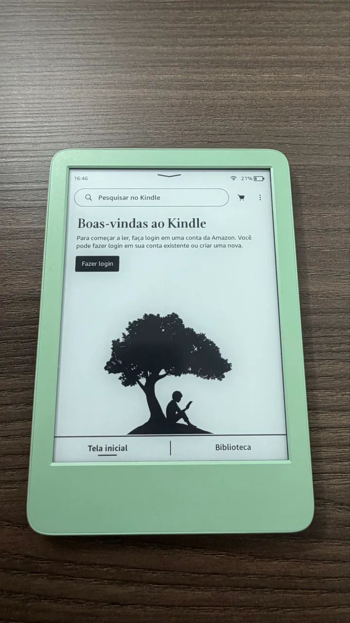 Kindle 16GB ( geração mais recente ) 