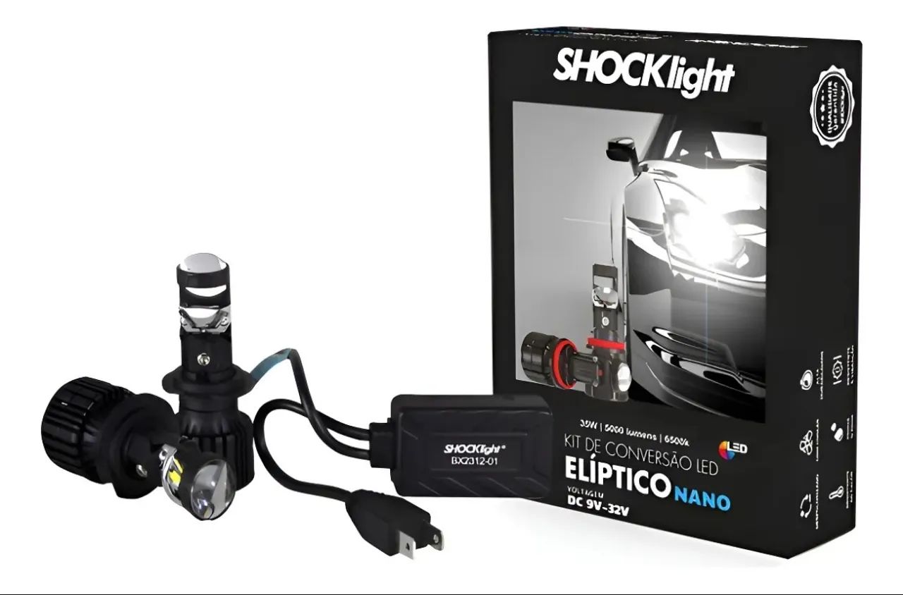 Led - Mini projetor ?Shocklingt? H7 5000LM - Foto 2