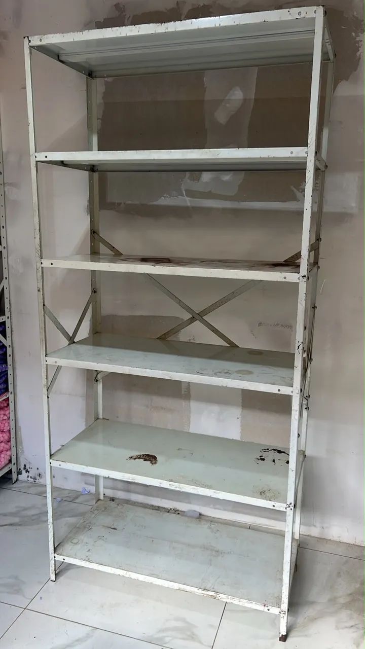 Estante de ferro montável 