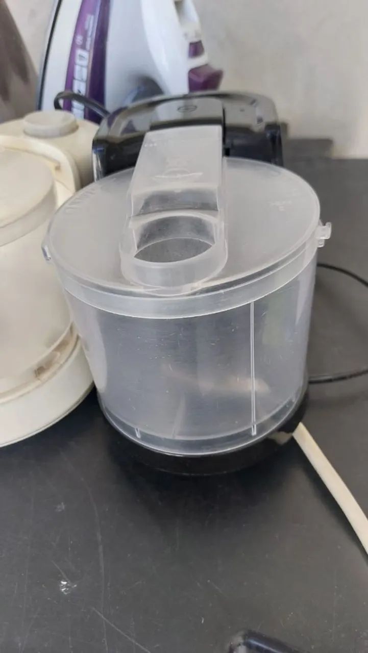 MINI PROCESSADOR, FERRO DE PASSAR E COPO  - Foto 4