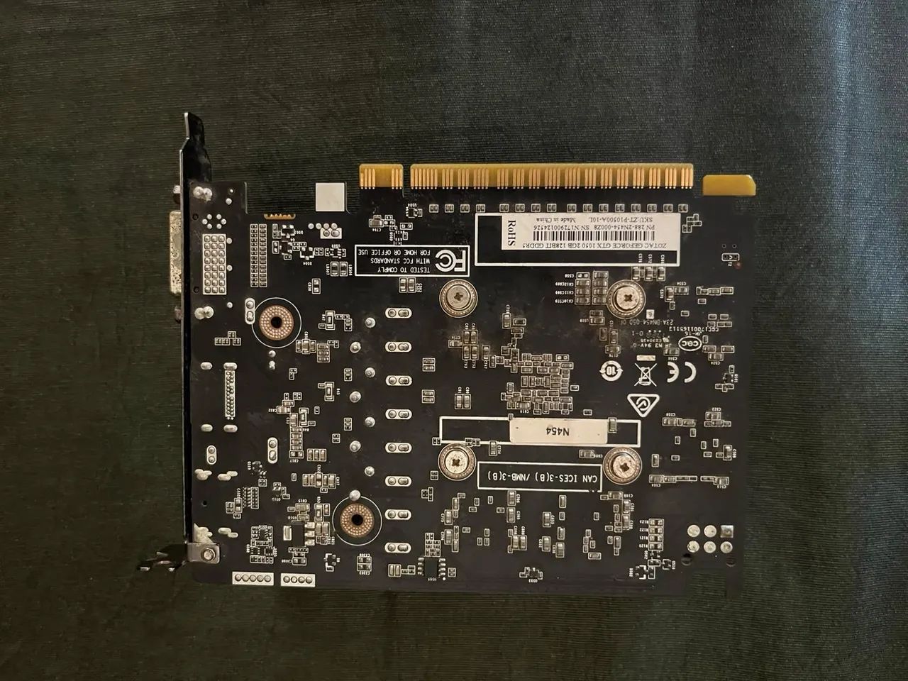 Placa de video gtx 1050 2gbs funcionando (usada) - Foto 5