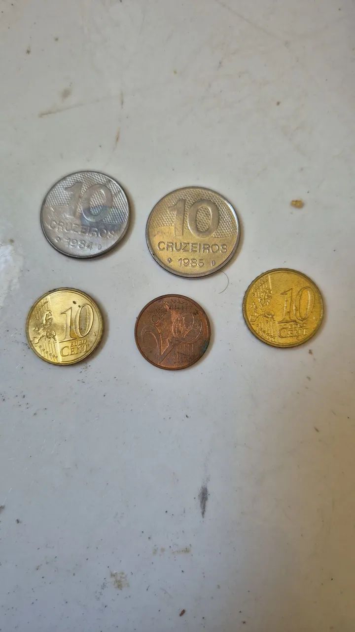 Moedas antigas 