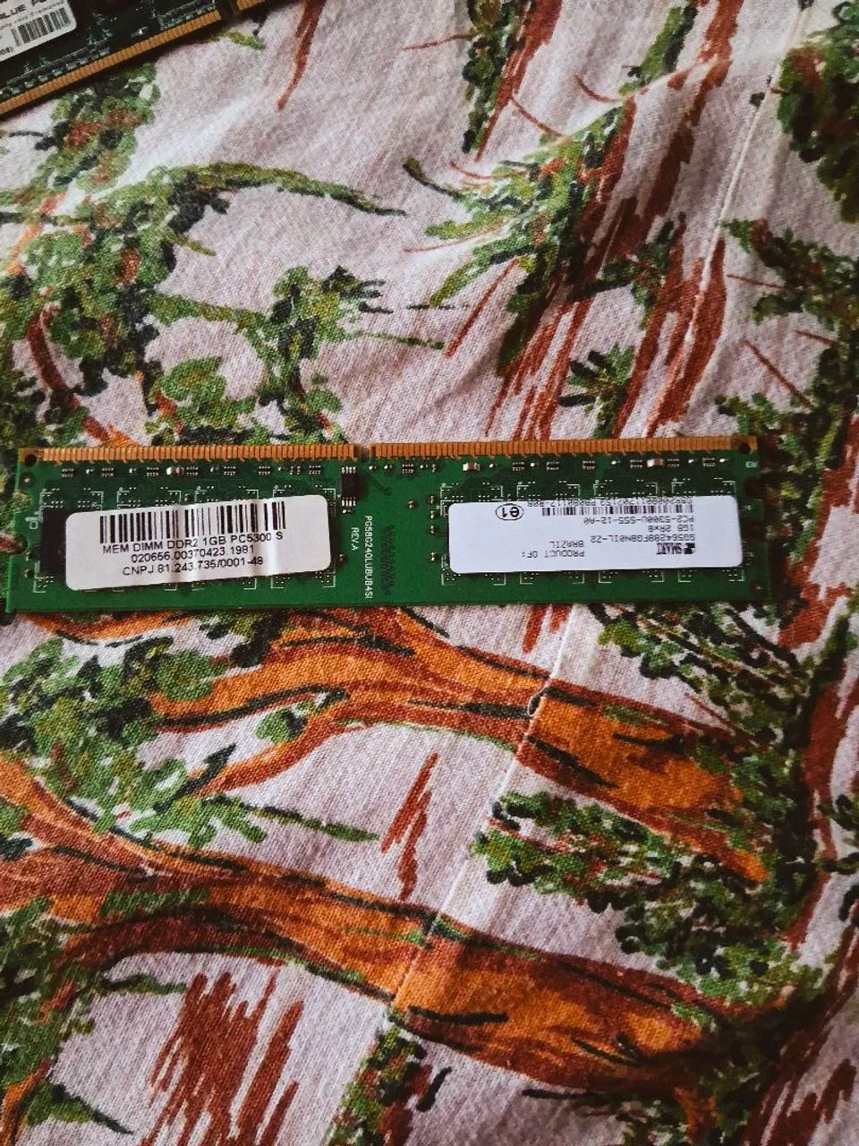 Memórias RAM DDR2 1GB cada - Total 2GB - Foto 4