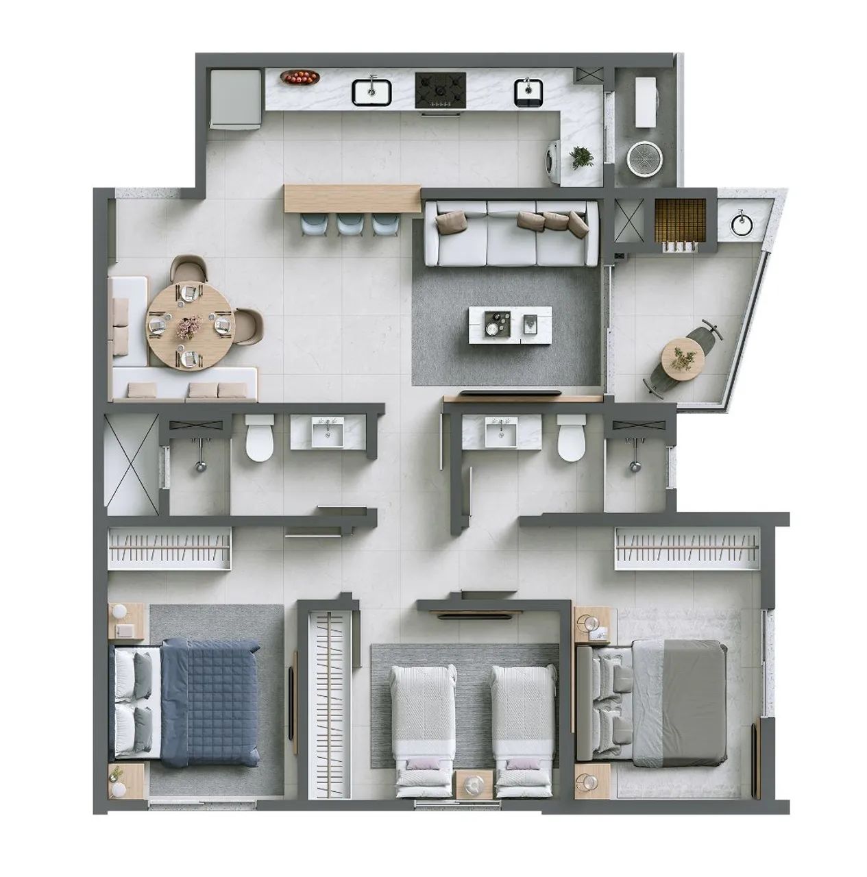 Apartamento na praia( parcela em 180 meses) - Foto 4