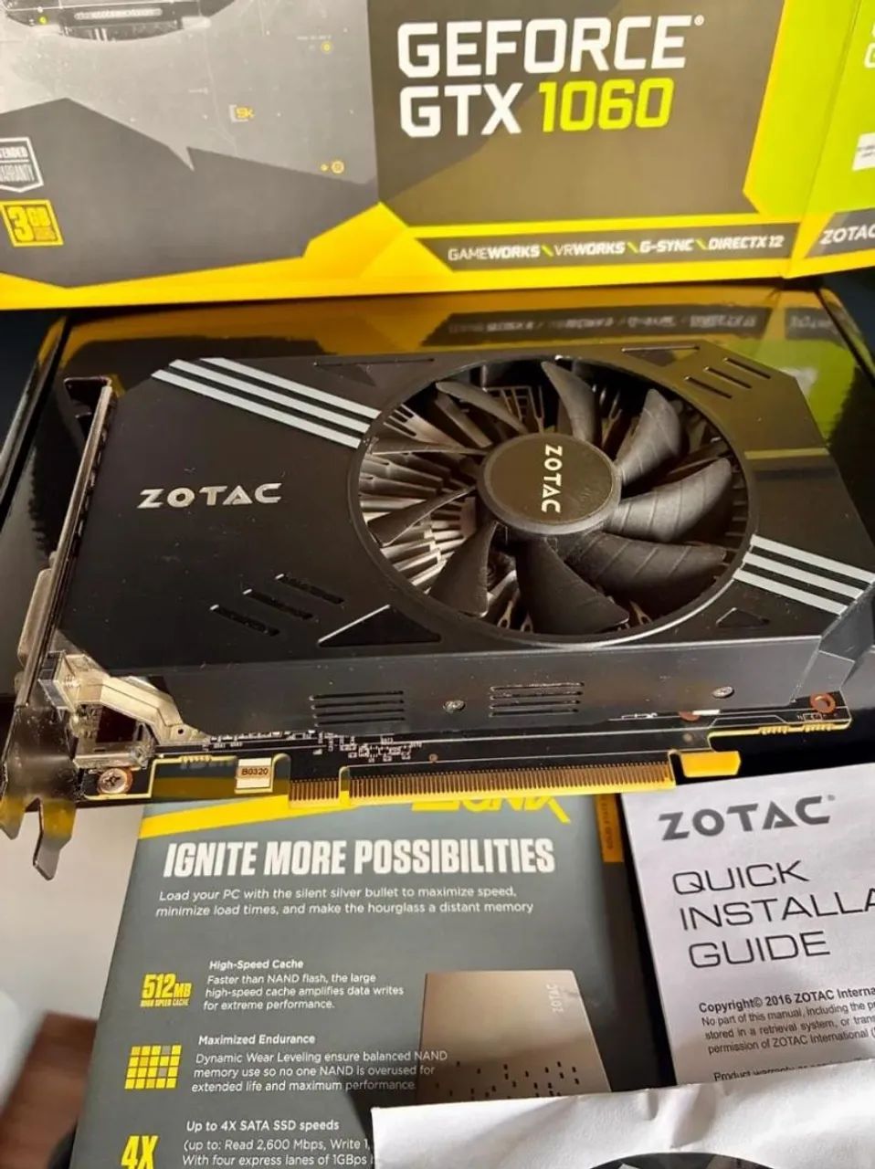 Zotac GeForce GTX 1060 3GB Mini - Placas de Vídeo - Centro