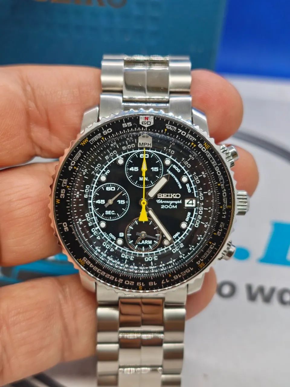 RELOGIO SEIKO FLYMASTER PILOT - Foto 2