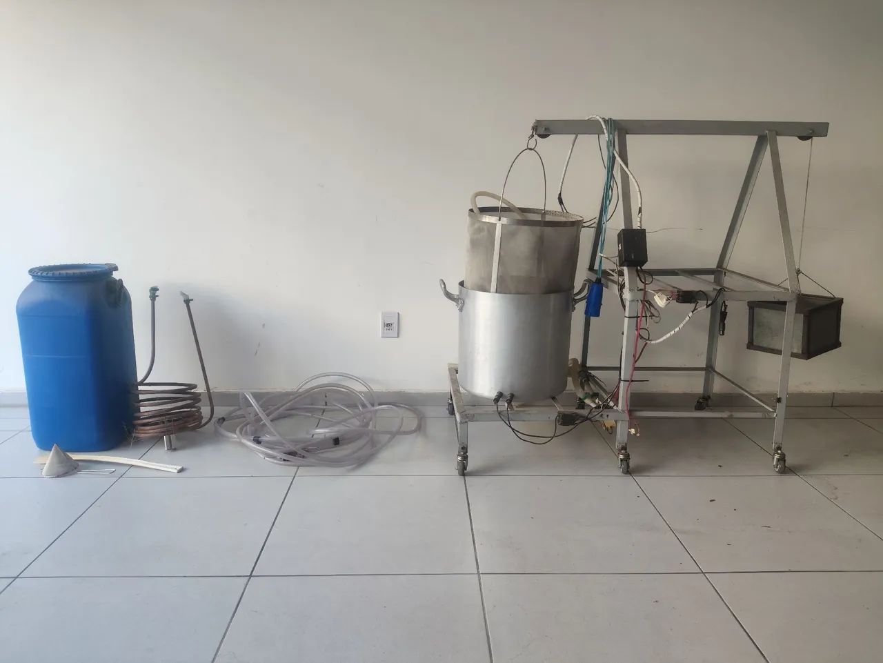 Kit cervejeiro 45L com sparge - PARA RETIRADA