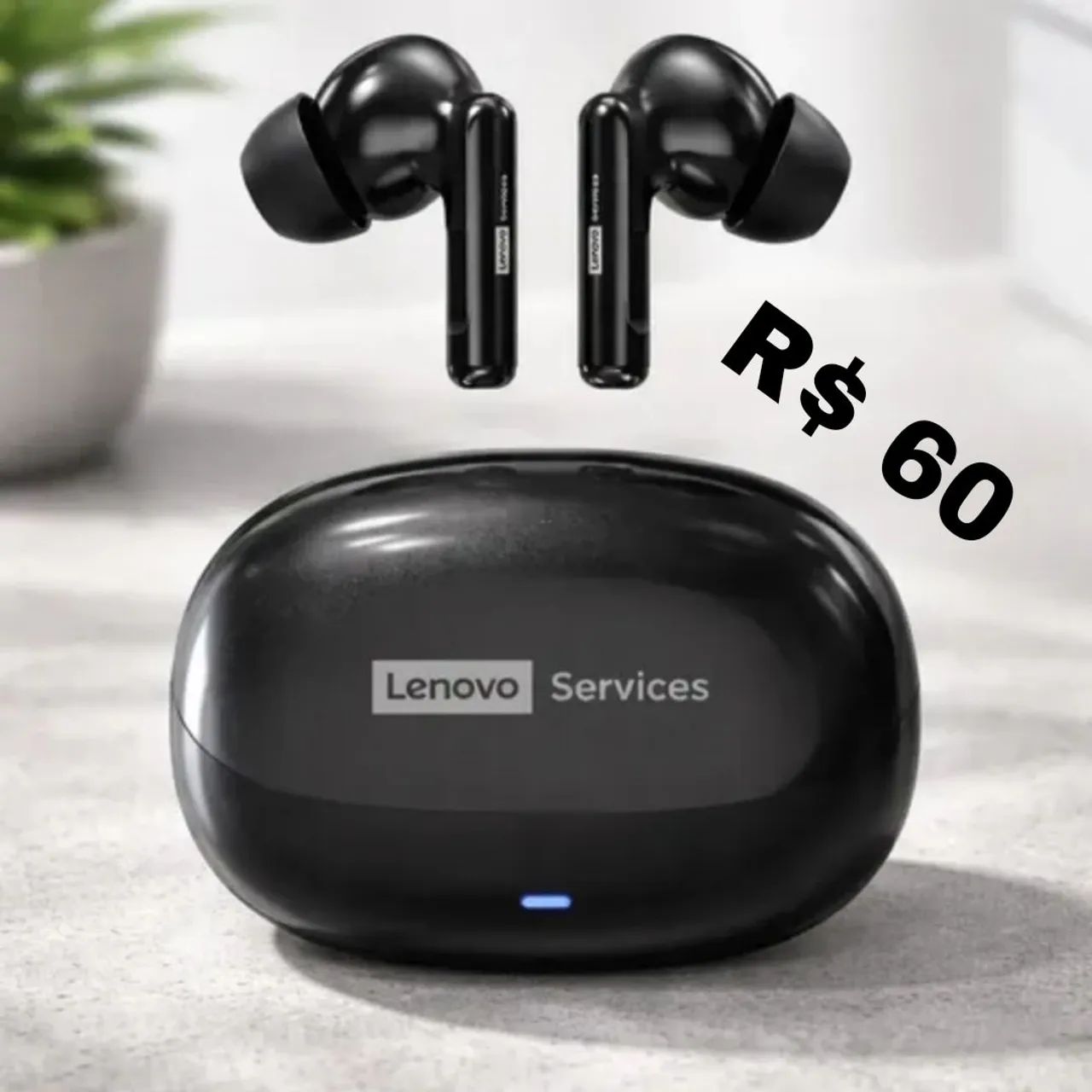Fone bluetooth Lenovo R$ 60