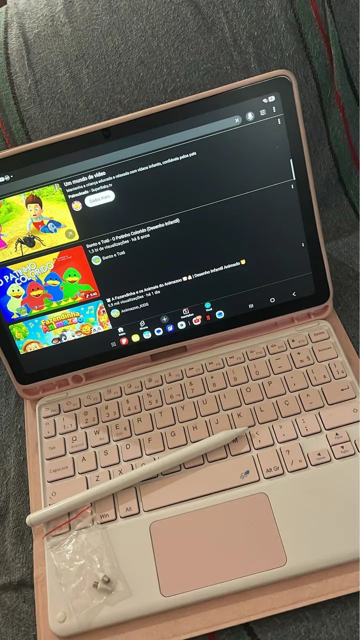Samsung Galaxy Tab A9 64GB + Teclado + Mouse + Caneta | Completo - Foto 3