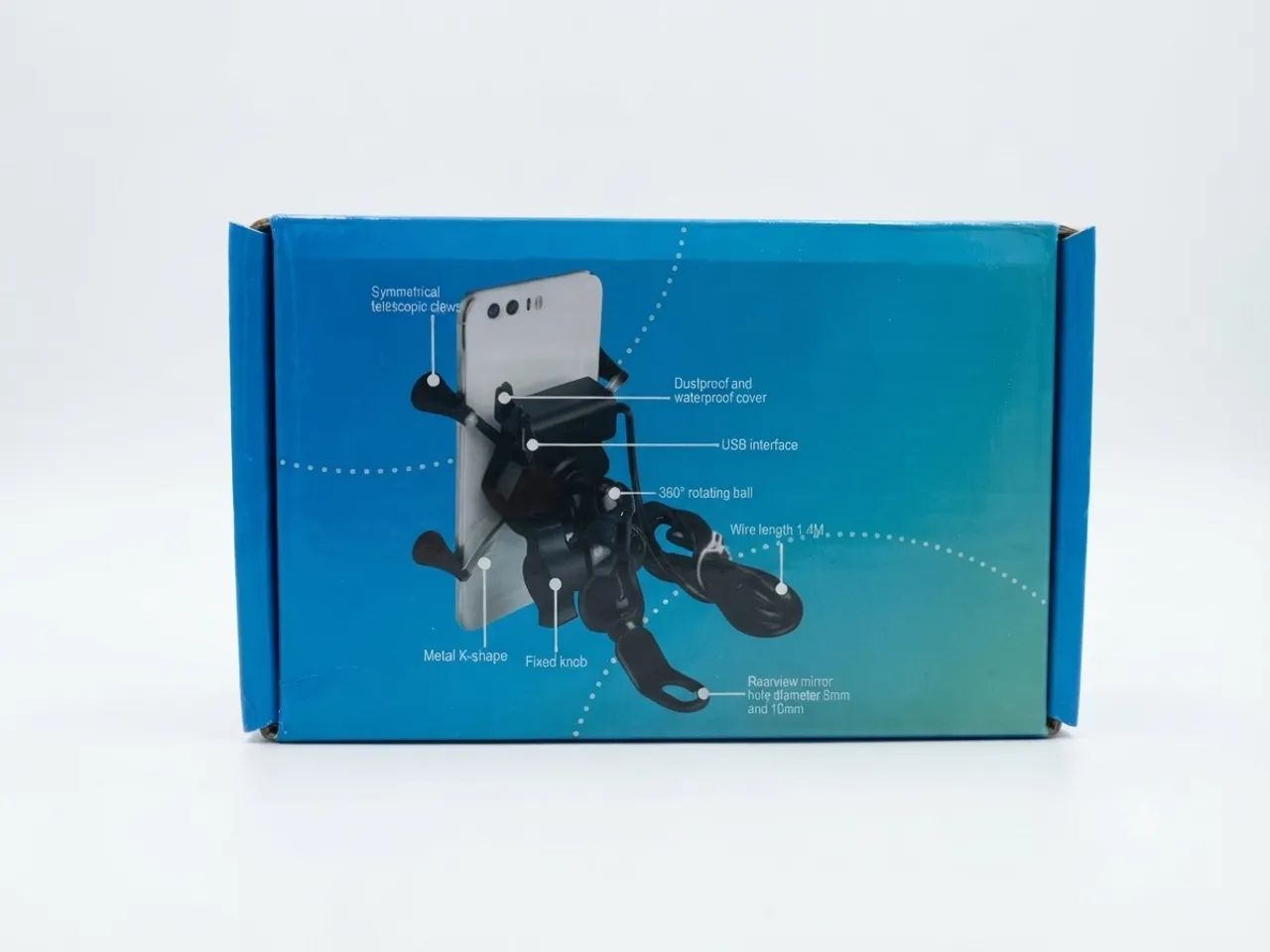 Suporte de celular para moto universal - Foto 3