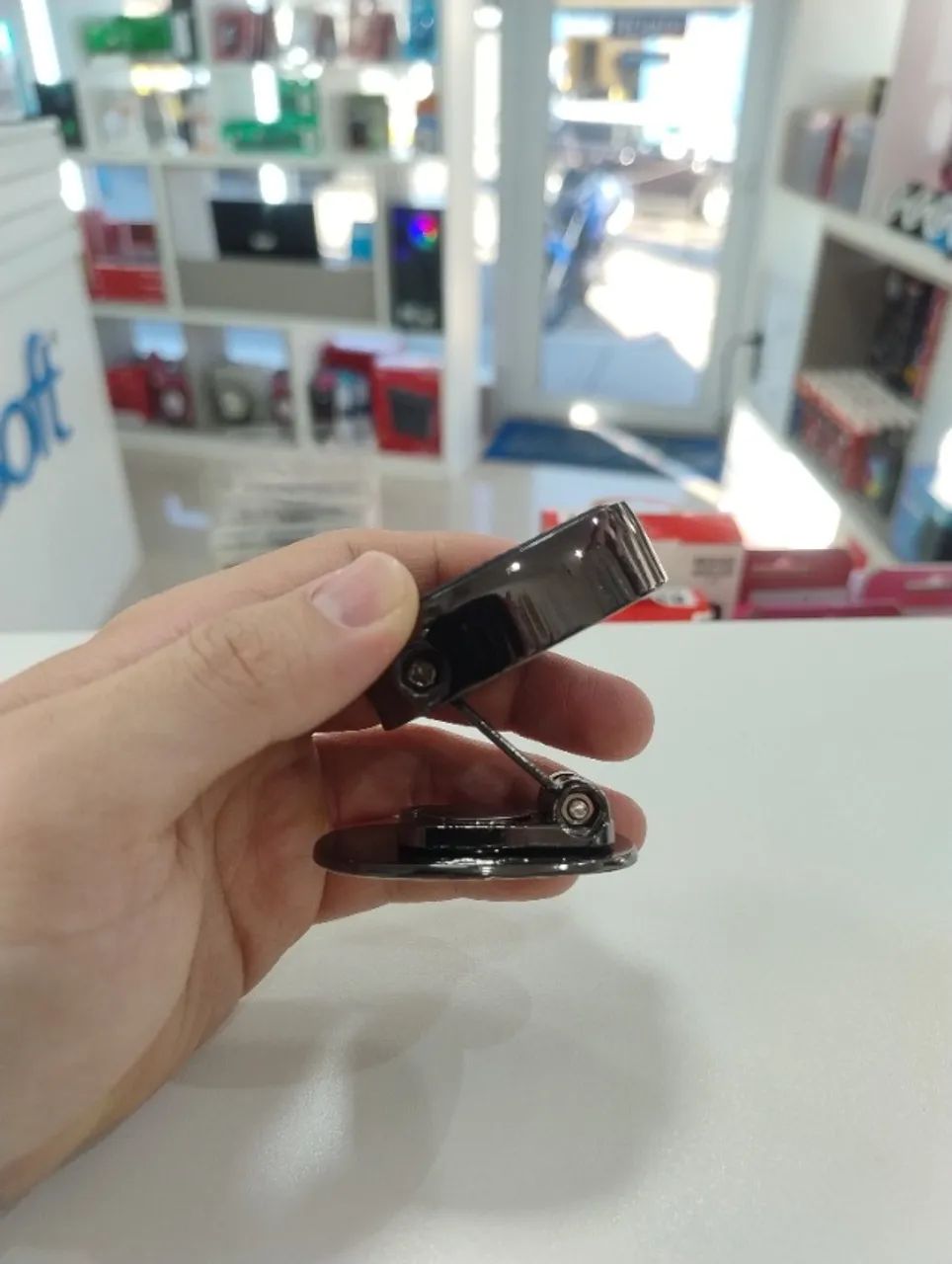 Suporte Veicular Magnético 360° Para Celular - Foto 3