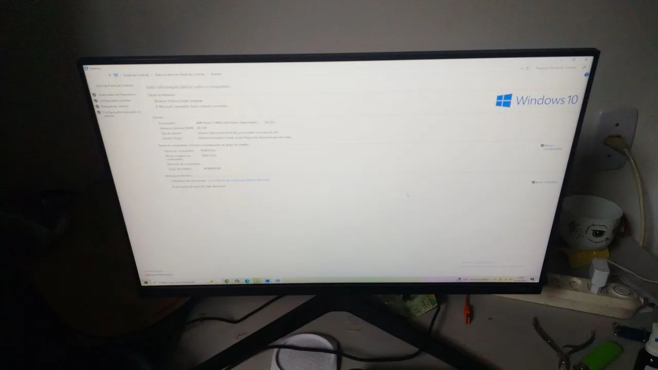 Pc gamer Ryzen 5 24 gb de ram placa de vídeo radeon RX 6600 8gb HD 1 tera . - Foto 3