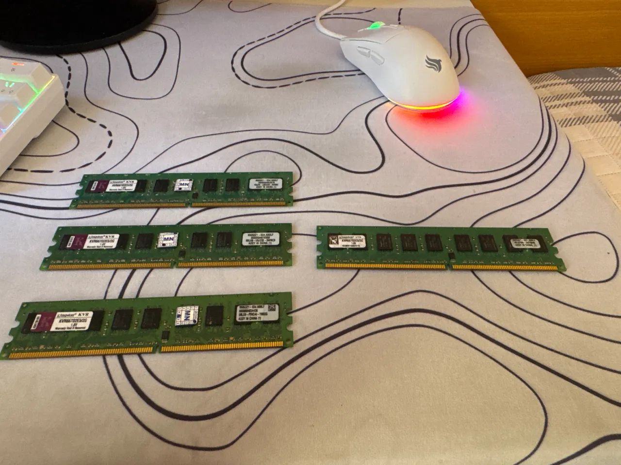 Memoria ram ddr2 4x / 2gb 