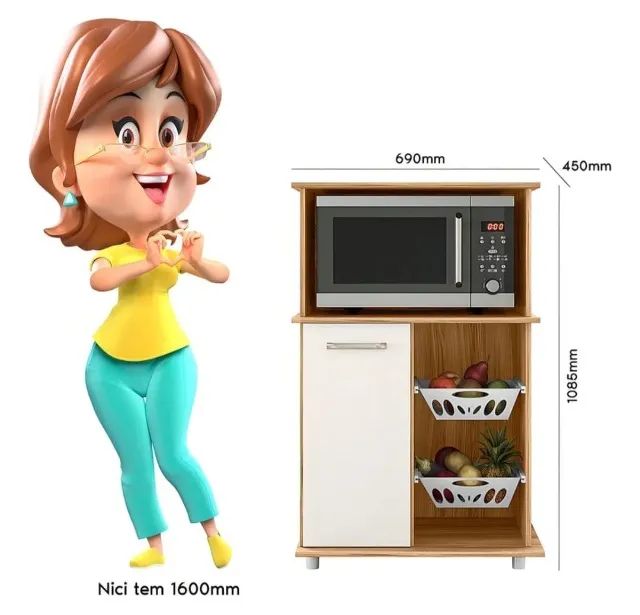 Promoção Balcao para Microondas com Fruteira - 31/03/2026    - Foto 2